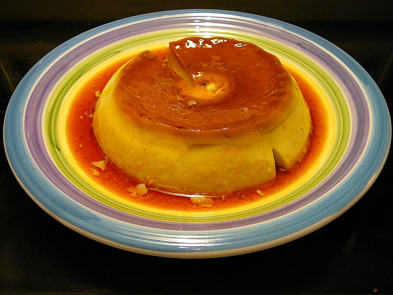 Poster: Leche flan na tamang tamis 🟡 steamed lo